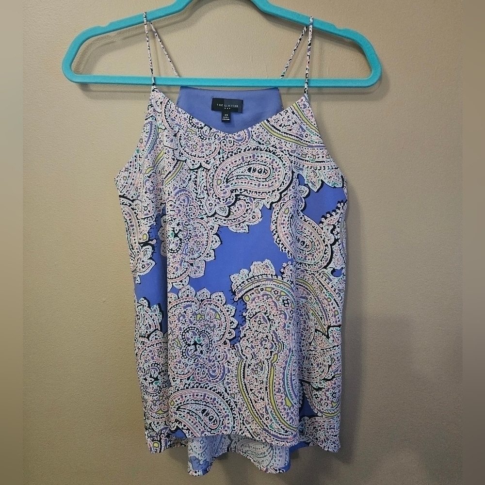 The Limited Women's Size XS Camisole Tank Top Paisley Print